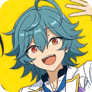 😜 emoji Ensemble Stars! 4piece Telegram sticker 5 of 75