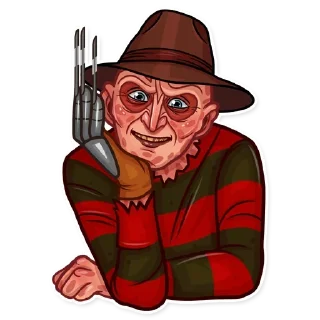 😟 emoji Freddys Nightmares @stickersb2b Telegram sticker 22 of 25