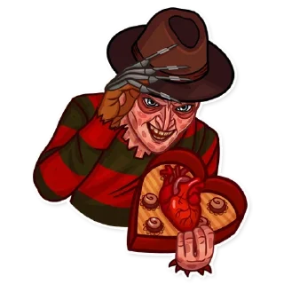 😙 emoji Freddys Nightmares @stickersb2b Telegram sticker 15 of 25