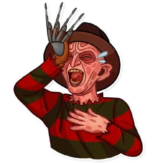 😙 emoji Freddys Nightmares @stickersb2b Telegram sticker 14 of 25