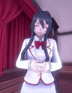 Sticker from Yandere simulator