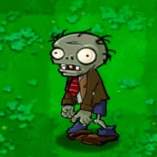 Sticker from Zombie vs Plants