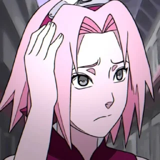 🌸 emoji Сакура Харуно Telegram sticker 16 of 45