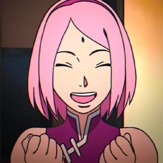 🌸 emoji Сакура Харуно Telegram sticker 3 of 45