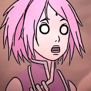 🌸 emoji Сакура Харуно Telegram sticker 20 of 45