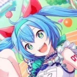 😃 emoji `+ ˖ ִHatsune Miku ° + @Hatsun Telegram sticker 5 of 69