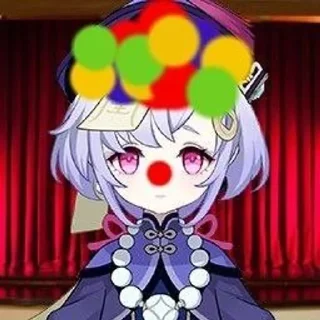🤡 emoji Qiqi<3 Telegram sticker 9 of 21