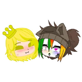 💕 emoji Девчата Telegram sticker 12 of 30