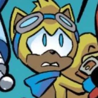 Sticker from Ray The Flying Squirrel.