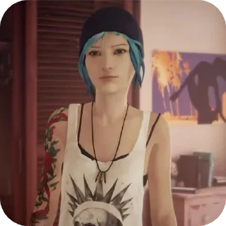 😐 emoji Chloe Price • @Earth928B Telegram sticker 12 of 50