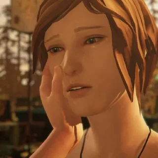 😭 emoji Chloe Price Telegram sticker 19 of 93