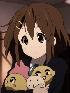 🌟 emoji Yui Hirasawa Telegram sticker 12 of 120
