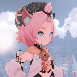 🐱 emoji 🪷Ⲇυⲟⲏⲕⲁ🩷 by @Si1ont Telegram sticker 18 of 60
