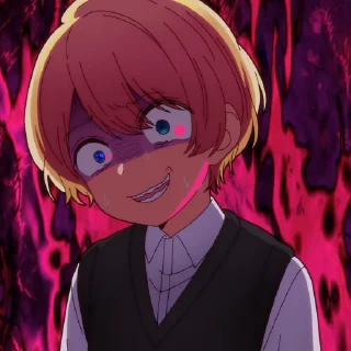 👿 emoji Hoshino Aquamarine Telegram sticker 6 of 37