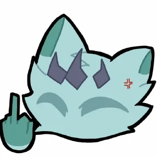 🖕 emoji Kaiju paradise(nekoo!) Telegram sticker 6 of 15