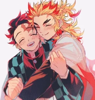 ❤️‍🔥 emoji ренгоку на все случаи жизни Telegram sticker 6 of 120