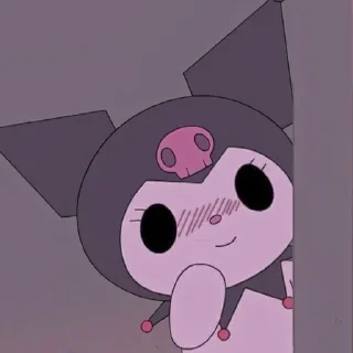 🙂 emoji lesya-kuromi Telegram sticker 22 of 44