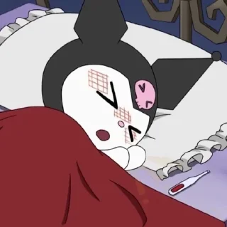 🤒 emoji lesya-kuromi Telegram sticker 23 of 44