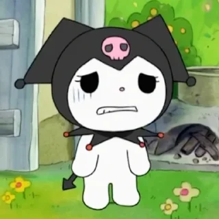 😥 emoji lesya-kuromi Telegram sticker 20 of 44