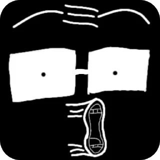 😲 emoji Нн какой-то. By @nonameinfinity Telegram sticker 12 of 43