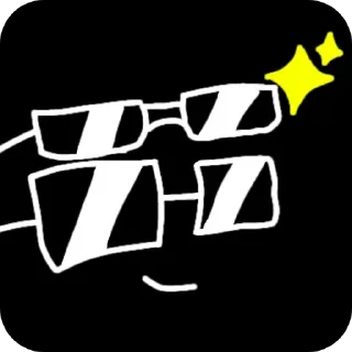 😎 emoji Нн какой-то. By @nonameinfinity Telegram sticker 6 of 43
