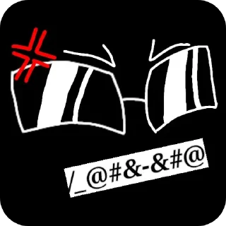 🤬 emoji Нн какой-то. By @nonameinfinity Telegram sticker 16 of 43