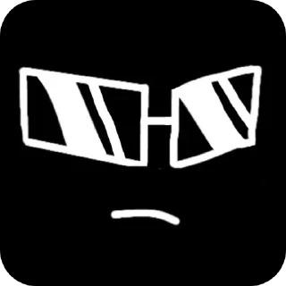 😐 emoji Нн какой-то. By @nonameinfinity Telegram sticker 1 of 43