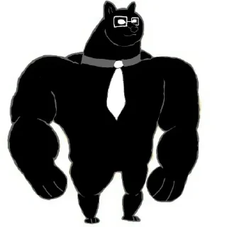 💪 emoji Нн какой-то. By @nonameinfinity Telegram sticker 3 of 43