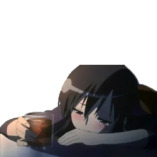 🥃 emoji януля няшка топ Telegram sticker 23 of 83