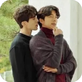 🌟 emoji Gong Yoo & Lee Dong-Wook 🫰🏻 Telegram sticker 9 of 62