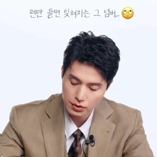 🪗 emoji Lee Dong Wook @L33D0ngW0ok Telegram sticker 16 of 20