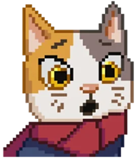 🌟 emoji Lucky the Cat Telegram sticker 4 of 12