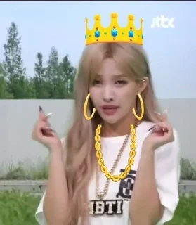 🌟 emoji (G)I-DLE Telegram sticker 6 of 46