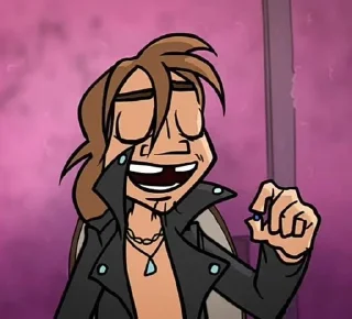🎸 emoji Глэм и Чес Telegram sticker 18 of 70