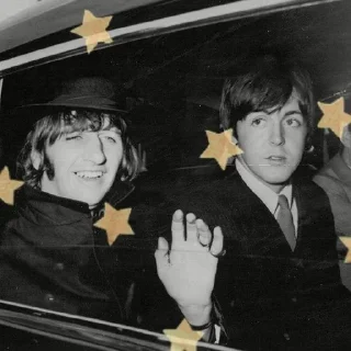 Sticker from The Beatles