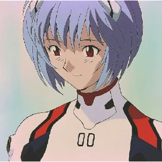 Sticker from Ayanami Rei