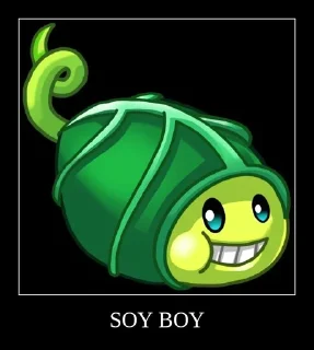 🤓 emoji PvZ 2 демотиваторы Telegram sticker 19 of 36