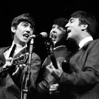 🎤 emoji theBeatles Telegram sticker 18 of 30