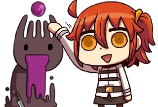 😉 emoji Headpats Telegram sticker 18 of 71