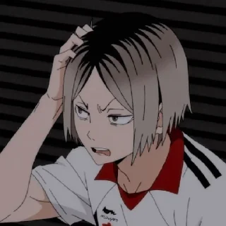🖤 emoji °•Kenma Kozume•° Telegram sticker 5 of 60
