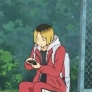🖤 emoji °•Kenma Kozume•° Telegram sticker 23 of 60