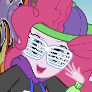 🌟 emoji 🍭🎆 Pinkie Pie | @Earth138 🎆🍭 Telegram sticker 23 of 50