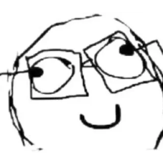 🌟 emoji derp face/ уродское выражение Telegram sticker 15 of 26