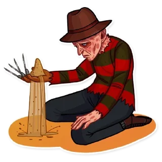 🤪 emoji Freddys Nightmares @stickersb2b Telegram sticker 12 of 25