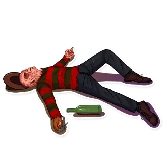 😙 emoji Freddys Nightmares @stickersb2b Telegram sticker 24 of 25