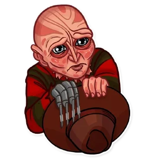 😋 emoji Freddys Nightmares @stickersb2b Telegram sticker 11 of 25