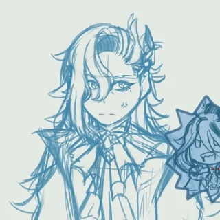 🌟 emoji Neuvillette (2) Telegram sticker 5 of 120