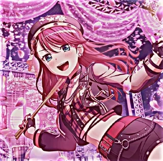 💋 emoji ✧ Томоэ @Bandori_Zz Telegram sticker 10 of 80