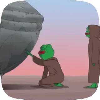 ⚡ emoji Pepe video pack 3 Telegram sticker 23 of 59