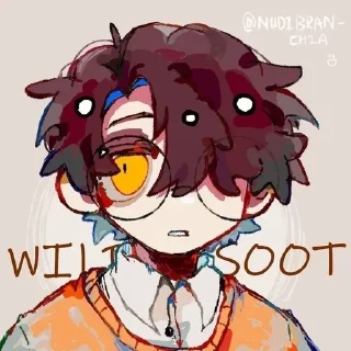 😌 emoji Wilbu my crush>3 Telegram sticker 7 of 21